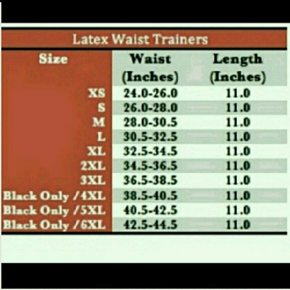 9 STEEL BONING LATEX WAIST TRAINER - Picture 3 of 3